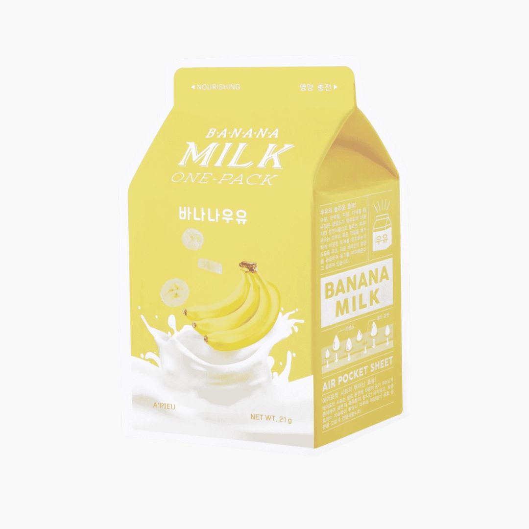 A’PIEU Banana Milk One Pack, 21g