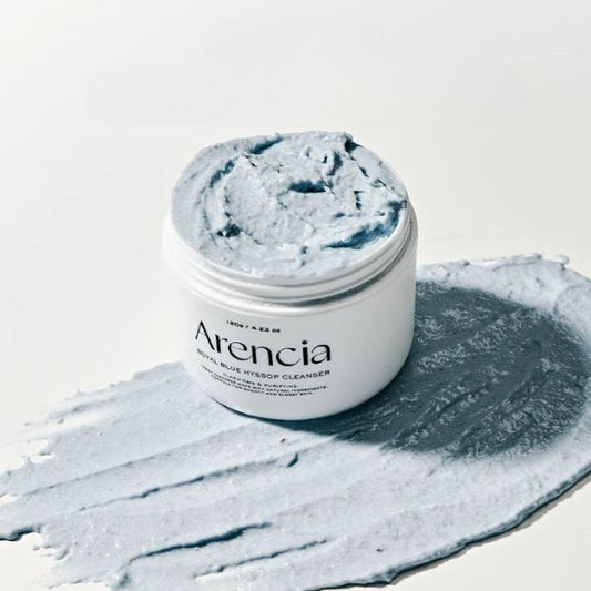 ARENCIA-Fresh-Blue-Hyssop-Rice-Mochi-Cleanser