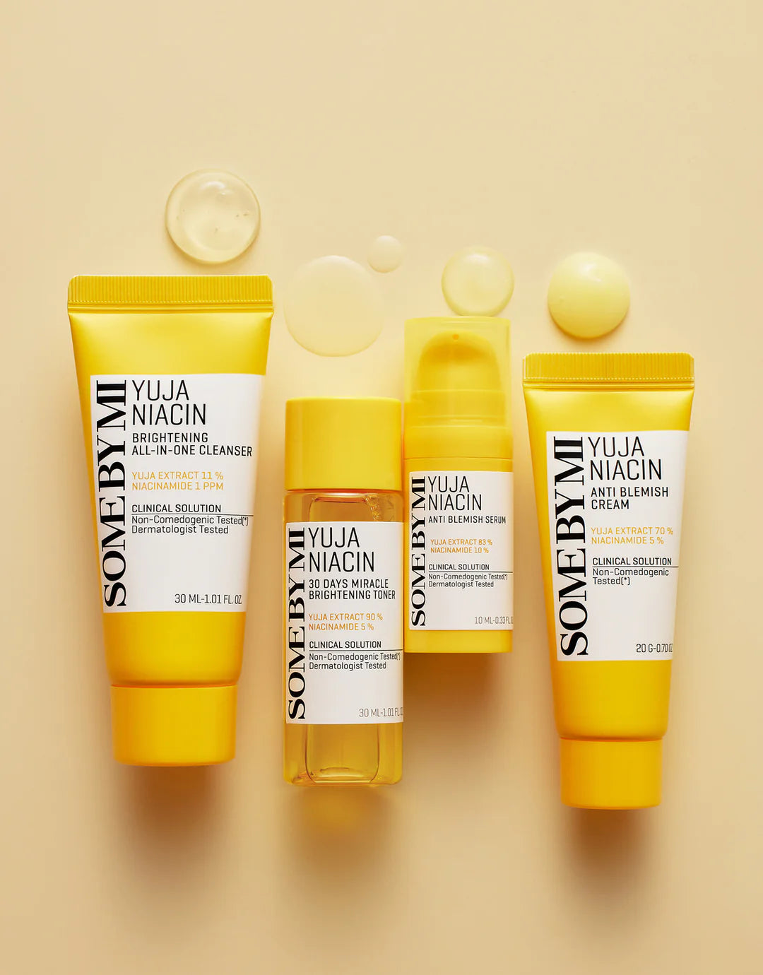 SOME BY MI Yuja Niacin Anti-Blemish Starter Kit (4 pezzi)