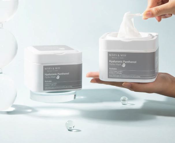 MARY&MAY Hyaluronic Panthenol Hydra Mask, 30pz
