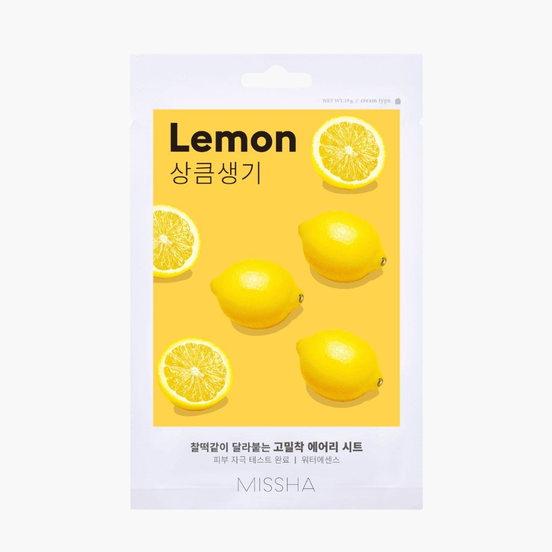 MISSHA-Airy-Fit-Sheet-Mask-Lemon-maschera-illuminante-limone