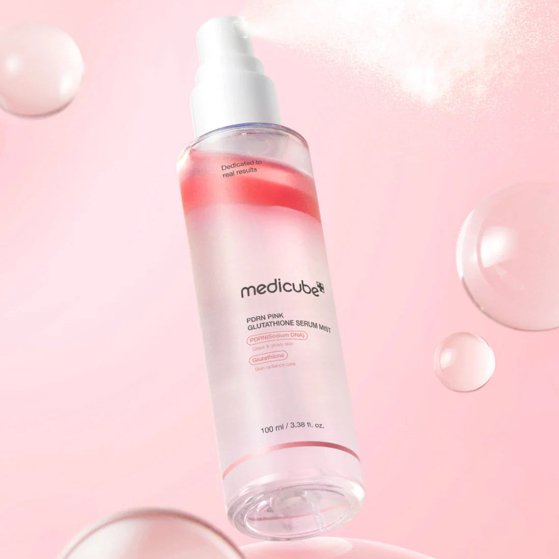 Medicube-PDRN-Pink-Glutathione-Serum-Mist-100ml-Siero-spray-antiage-illuminante