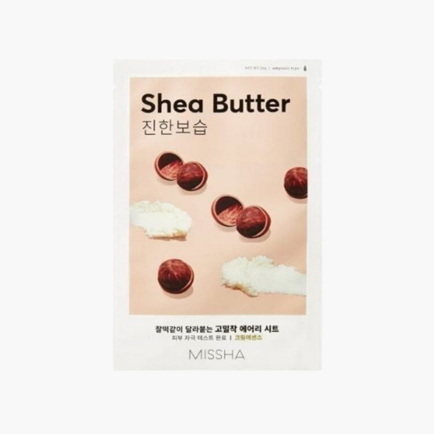 MISSHA Airy Fit Sheet Mask Shea Butter, 19g - INNAE K-beauty