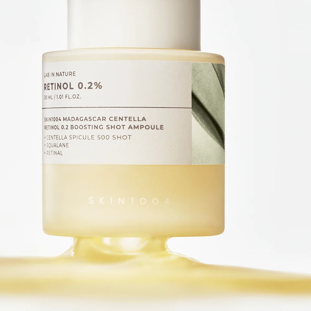 SKIN1004 Madagascar
Centella Retinol 0.2 Boosting
Shot Ampoule 30ml