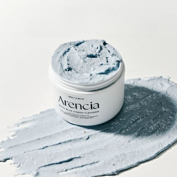 ARENCIA-Fresh-Blue-Hyssop-Rice-Mochi-Cleanser