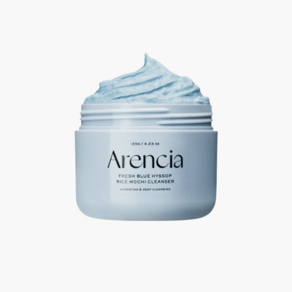 ARENCIA Fresh Blue Hyssop Rice Mochi Cleanser 120g