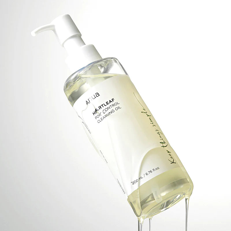 ANUA Heartleaf Pore Control Cleansing Oil, 200ml - INNAE K-beauty