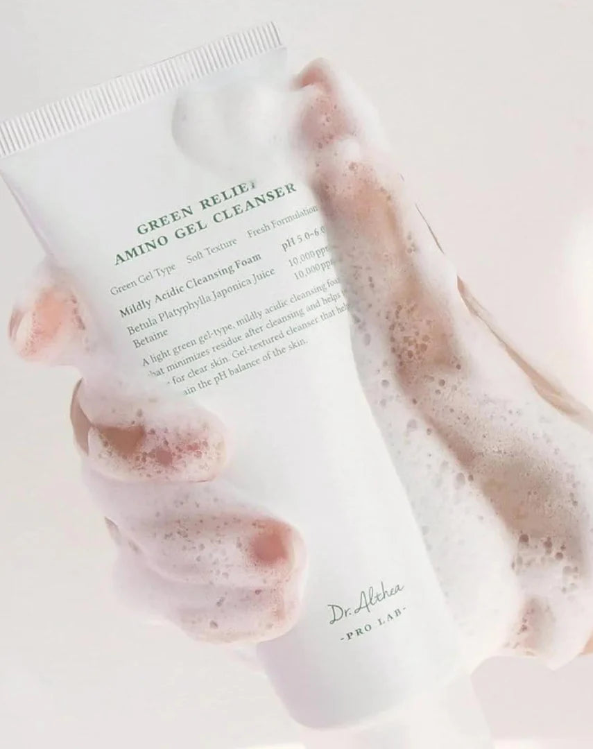 DR-ALTHEA-Green-Relief-Amino-Gel-Cleanser-100 ml-Detergente-delicato-riequilibrante