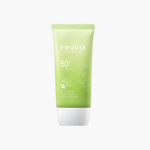 FRUDIA Green Grape Pore Control Cooling Sun Gel SPF 50+ PA++++, 50ml