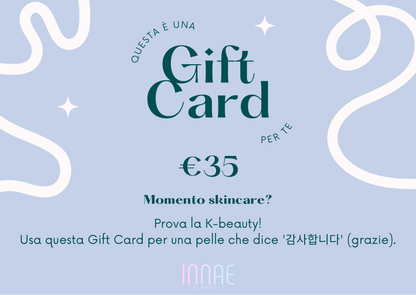 GIFT CARD Innae K-Beauty - INNAE K-beauty