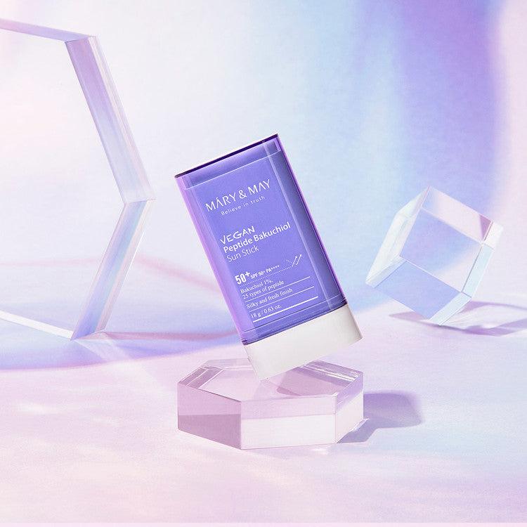 MARY&MAY Vegan Peptide Bakuchiol Sun Stick 