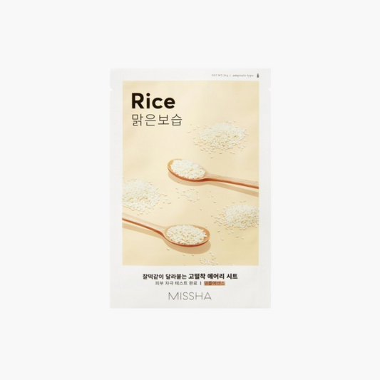 MISSHA Airy Fit Sheet Mask rice