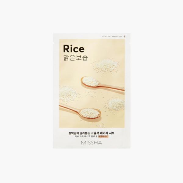 MISSHA Airy Fit Sheet Mask Rice, 19g