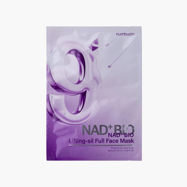 NUMBUZIN No.9 NAD Bio Lifting-sil Full Cover Face Mask, 1pz