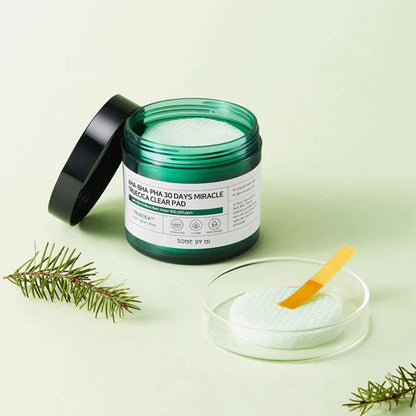 SOME BY MI AHA-BHA-PHA 30 Days Miracle Truecica Clear Pad, 70 dischetti - INNAE K-beauty