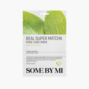 SOME BY MI Real Super Matcha Pore Care Mask, 20ml