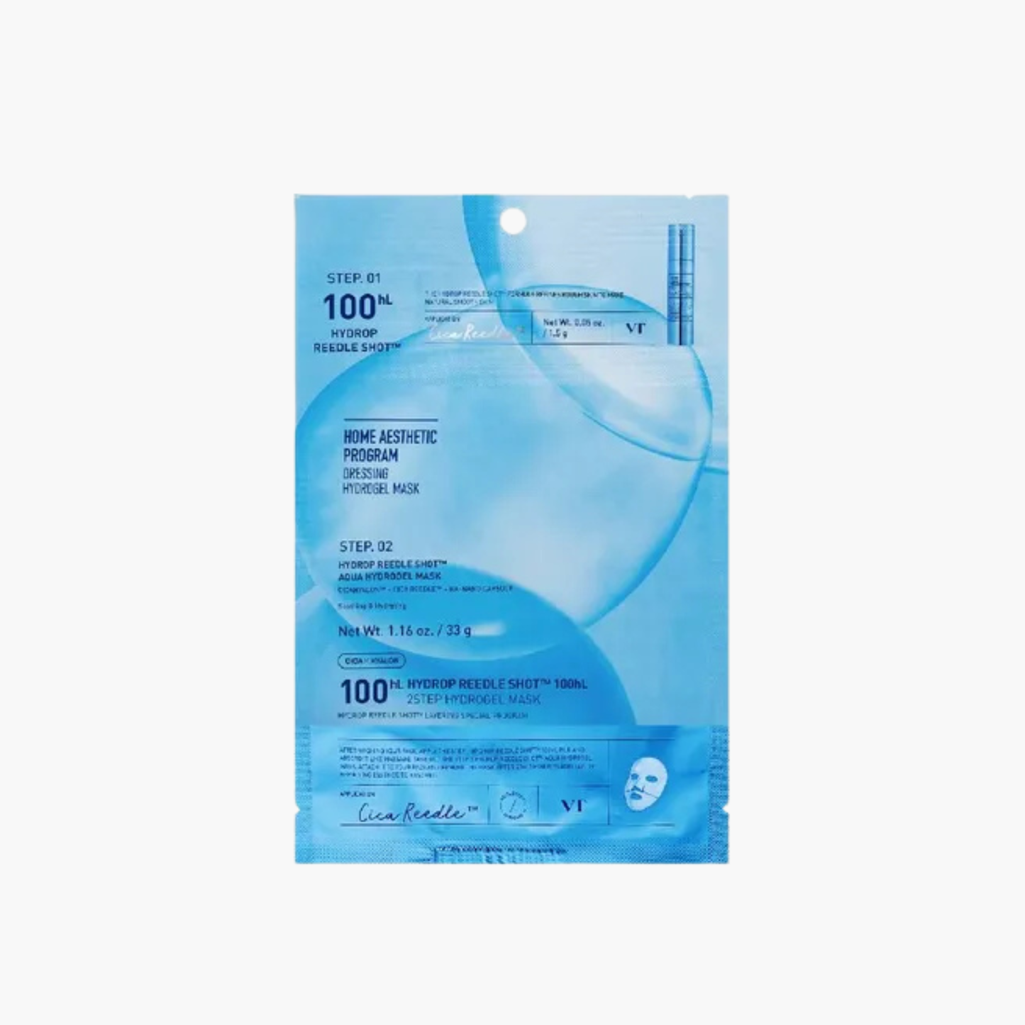 VT COSMETICS Hydrop Reedle Shot 100hl 2 Step Mas