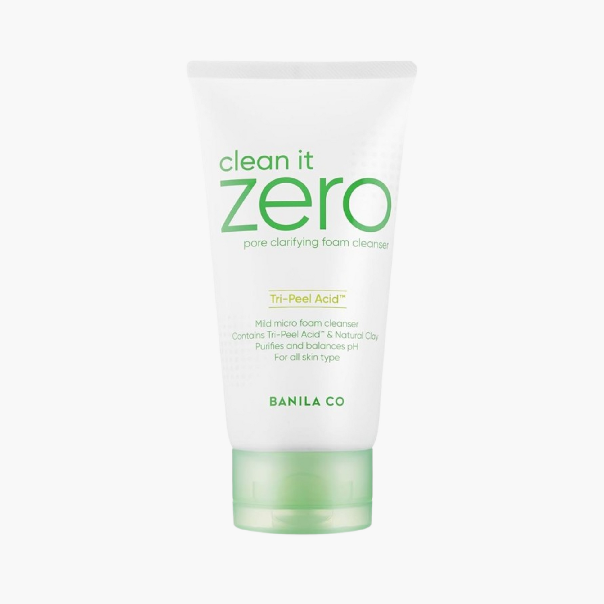BANILA CO Clean It Zero Foam Cleanser Pore Clarifying, 150ml - INNAE K-beauty