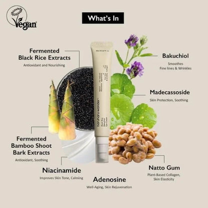 haruharu wonder - black rice bakuchiol eye cream