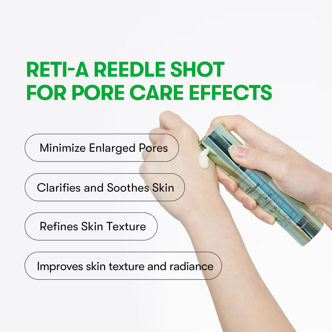 VT Cosmetics Reti-A Reedle Shot 100, 50ml - INNAE K-beauty